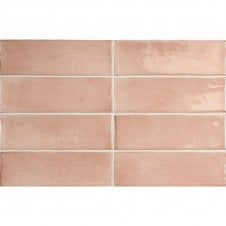 Coco Orchard Pink 5cm x 15cm Wall Tile