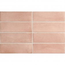 Coco Orchard Pink Matt 5cm x 15cm Wall & Floor Tile