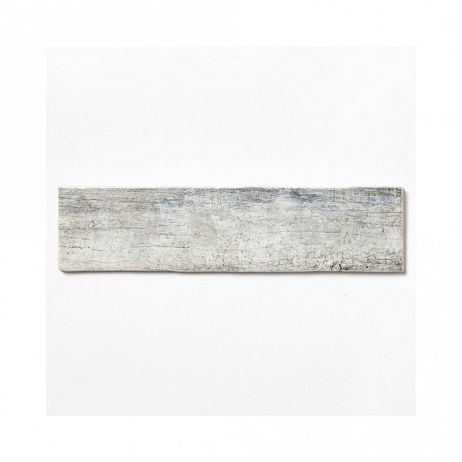 Colonial Wood White Brillo Rev 7.5cm x 30cm Wall Tile