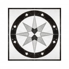 Compass (4 Tile Set) 60cm x 60cm Wall & Floor Tile (Full Set Deal)