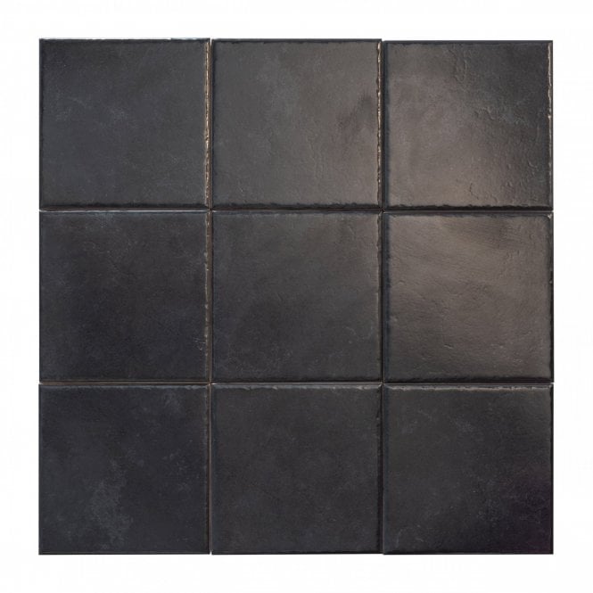 Cotti Negro 15cm x 15cm Wall Tile
