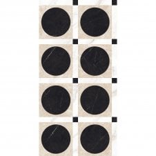 Creme Noir Decor 60cm x 120cm Wall & Floor Tile