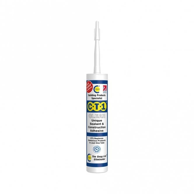 CT1 Clear Sealant and Construction Adhesive 290ml