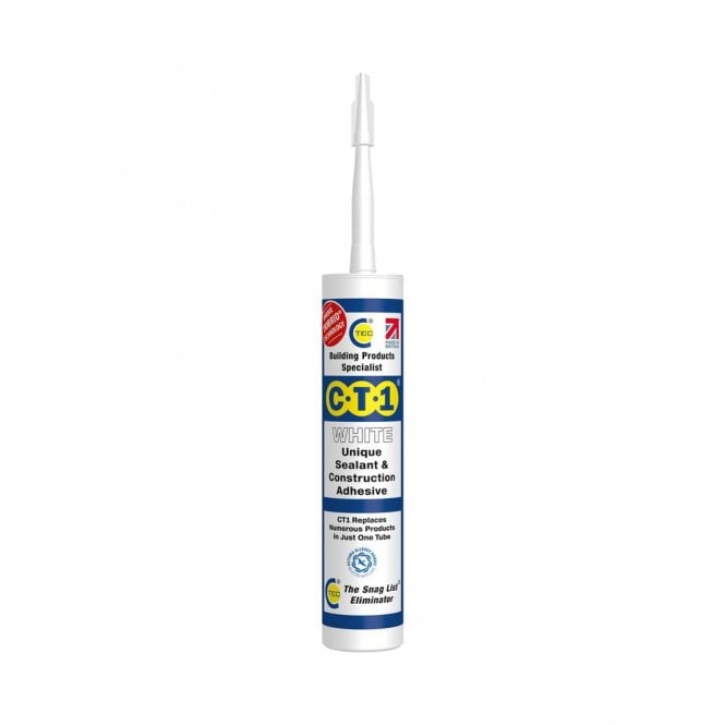 CT1 White Sealant and Construction Adhesive 290ml