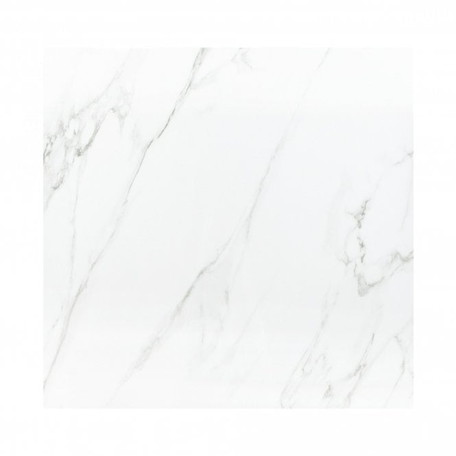 Culcatta White 60cm x 60cm Wall & Floor Tile