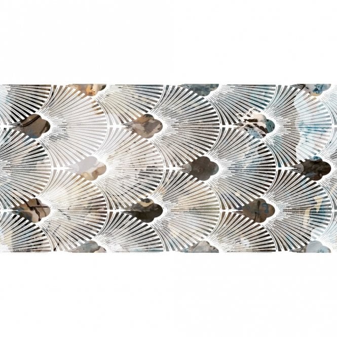 Deco Comb Porcelain 49.1cm x 98.2cm Wall & Floor Tile