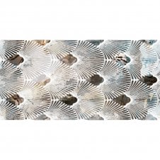 Deco Comb Porcelain 49.1cm x 98.2cm Wall & Floor Tile