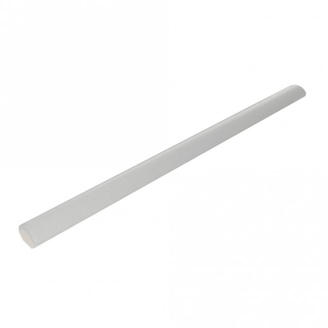 Definitions Light Grey Matt Bn Bullnose 1.5cm x 24.8cm Border Tile