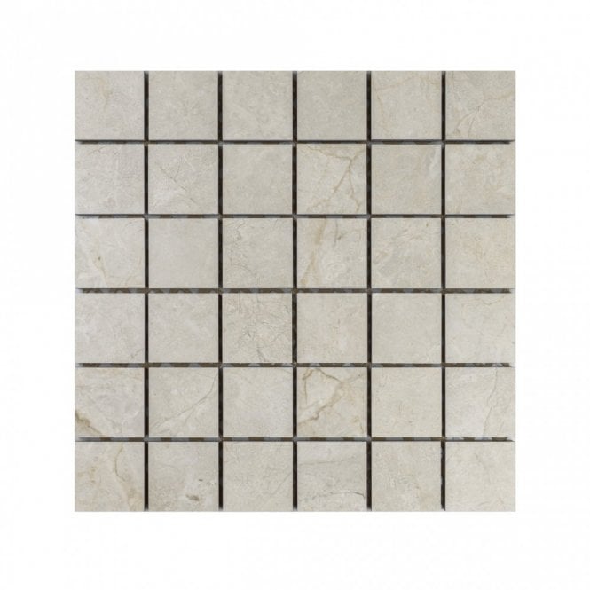 Denver Stone Ivory 30cm x 30cm Mosaic Tile 