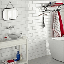 Flat 7.5cm x 15cm Tiles
