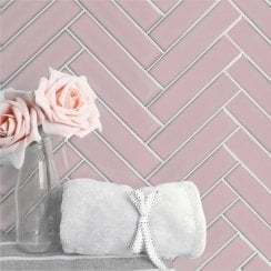 Pink Mosaic Tiles