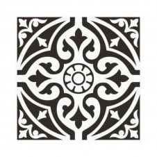 Devon Stone Black 33cm x 33cm Wall & Floor Tile