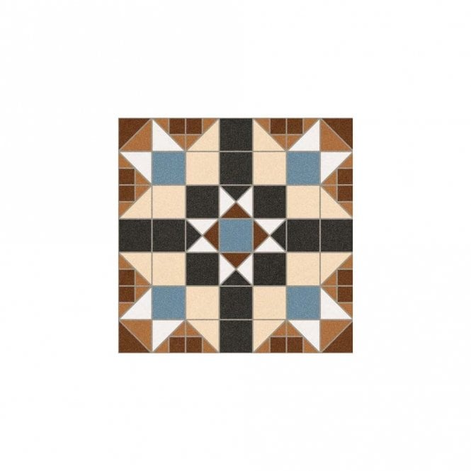 Dorset Marron 31.6cm x 31.6cm Tile