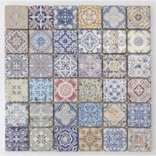 Dream Joy (4.8cm x 4.8cm) 30.5cm x 30.5cm Mosaic Tile