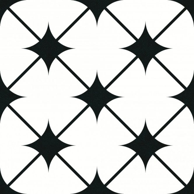 El Barco Plaka Star 20cm x 20cm Wall and Floor Tile