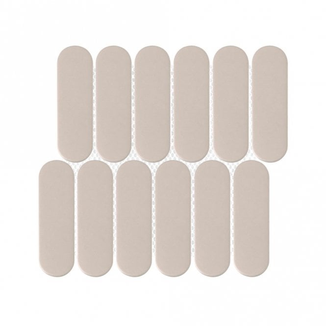 Elongate Cream Matt 29cm x 27.6cm (4.3cm x14.8cm) Mosaic Tile