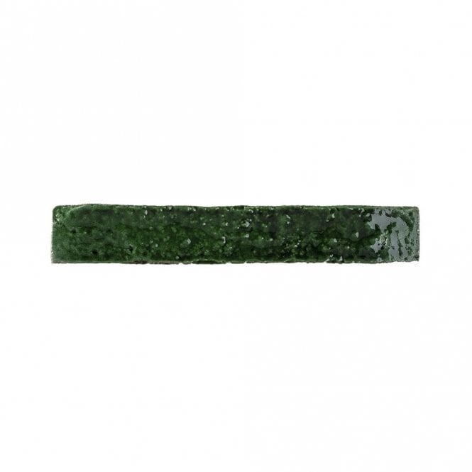 Emerald Crackle 3.8cm x 23.5cm Wall Tile