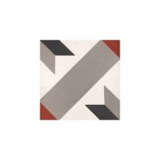Vintage Arrow CU019A Cement 20cm x 20cm Wall & Floor Tile