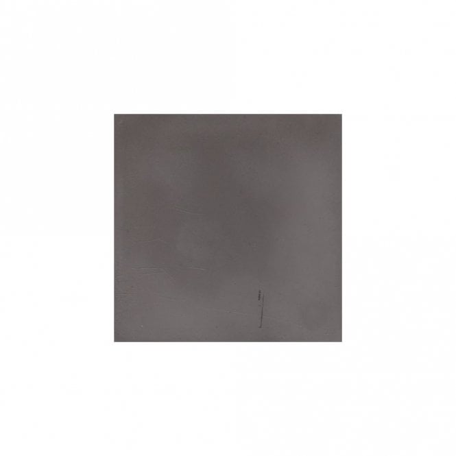 Encaustic Vintage Contempo Cement Plain Dark Grey 20cm x 20cm Wall & Floor Tile