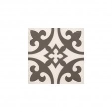 Vintage Firenze Light Grey Fl021A Cement 20cm x 20cm Wall & Floor Tile