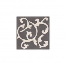 Vintage Legend Dark Fl018C Cement 20cm x 20cm Wall & Floor Tile