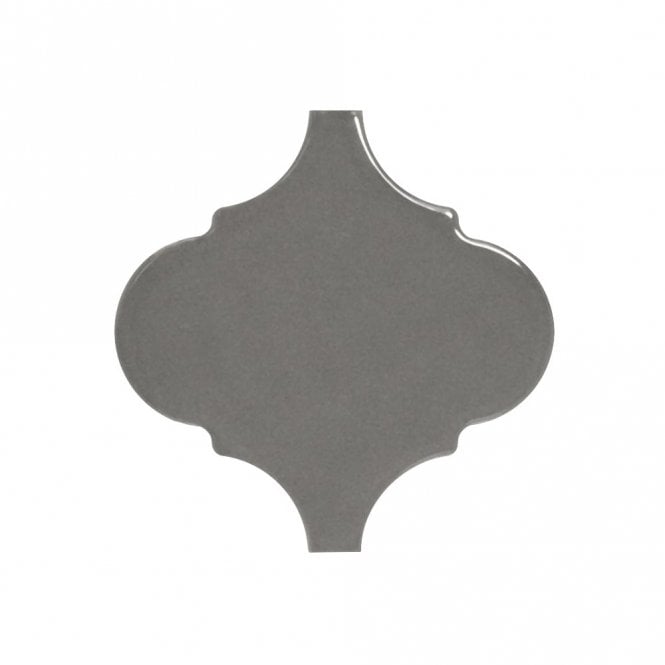 Equipe Alhambra Dark Grey 12cm x 12cm Wall Tile