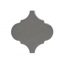 Alhambra Dark Grey 12cm x 12cm Wall Tile