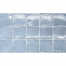 Altea Ash Blue 10cm x 10cm Wall Tile