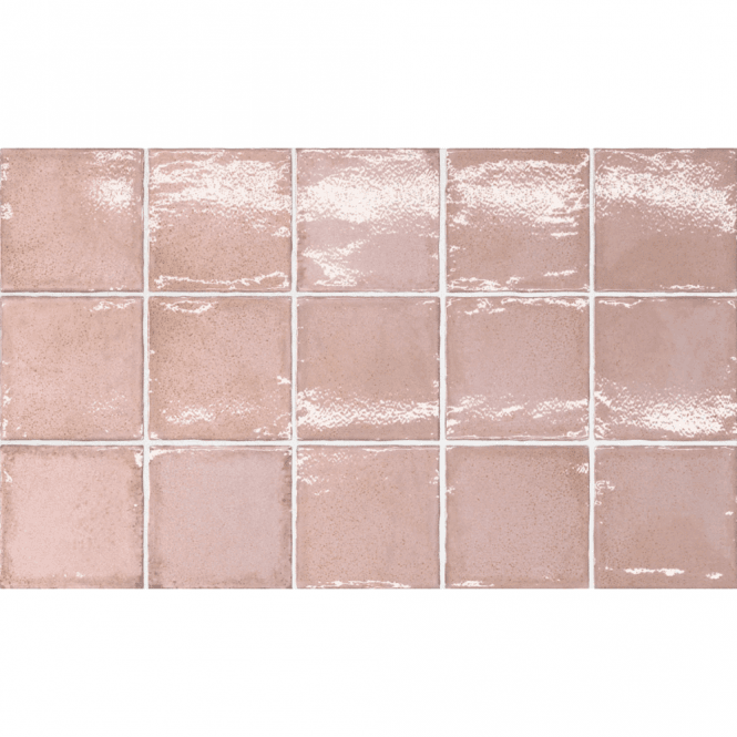 Equipe Altea Dusky Pink 10cm x 10cm Wall Tile