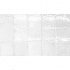 Altea White 10cm x 10cm Wall Tile