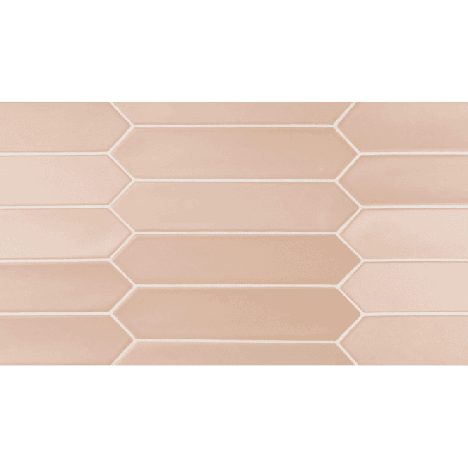 Equipe Arrow Lanse Rose 5cm x 25cm Wall Tile
