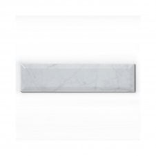 Carrara Metro Glossy 7.5cm x 30cm Wall Tile