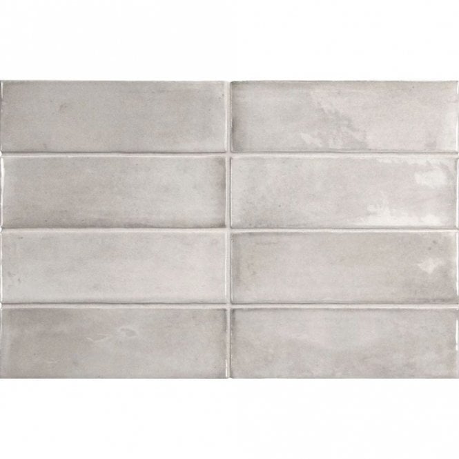Equipe Coco Amber Grey 5cm x 15cm Wall Tile