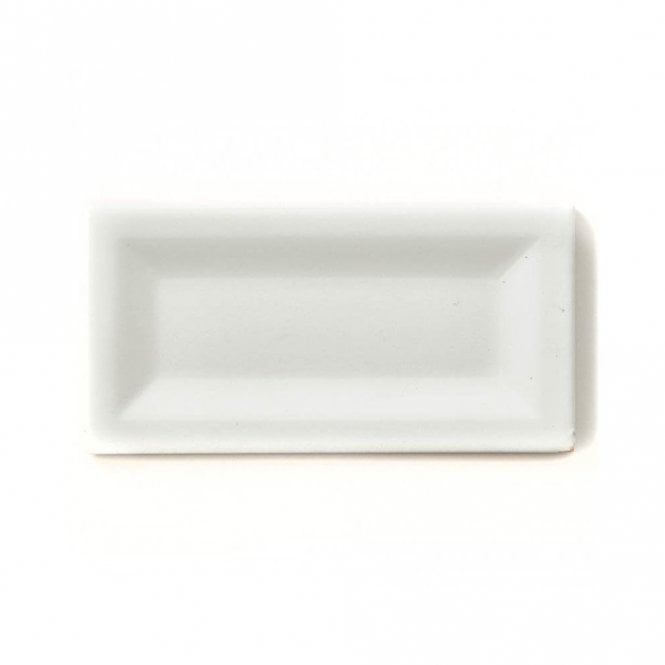 Equipe Evolution Inmetro White Matt 7.5cm x 15cm Wall Tile