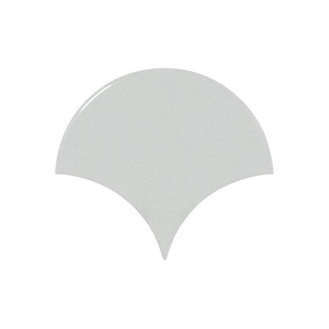 Equipe Fan Sky Blue 10.6cm x 12cm Wall Tile