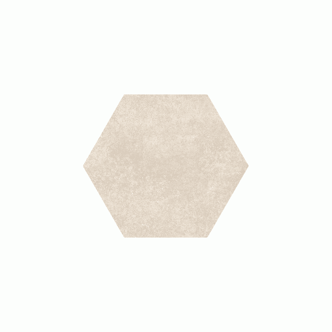 Equipe Hexatile Cement Sand (35 Pcs/Sqm) 17.5cm x 20cm Wall & Floor Tile