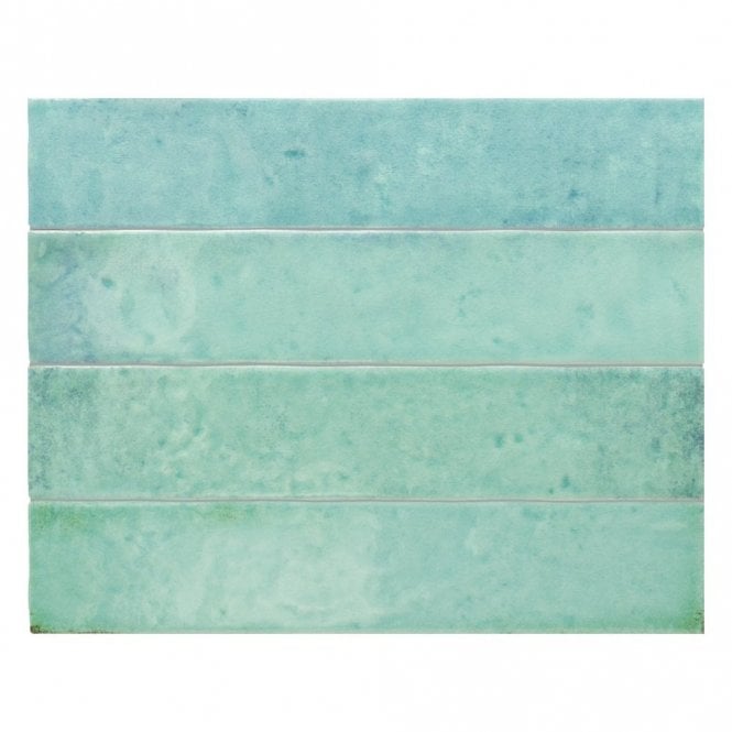 Equipe Menorca Aqua 6.5cm x 32.8cm Wall Tile