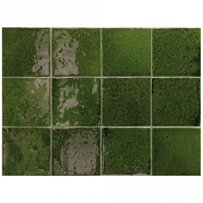 Equipe Menorca Tourmaline 10cm x 10cm Wall Tile