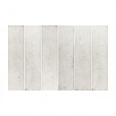 Esperanza White 7.5cm x 30cm Wall Tile