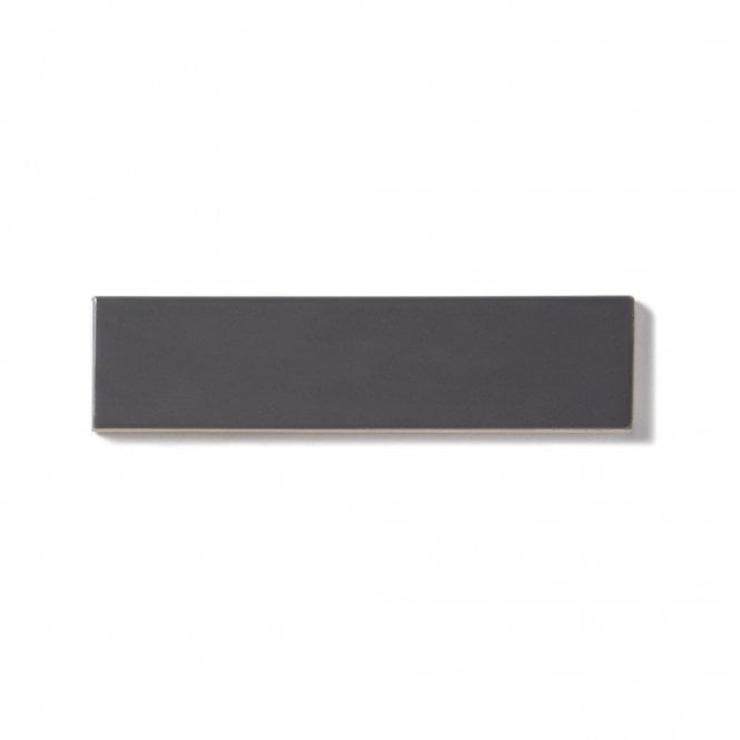 Evolution Gris Oscuro Brillo 5cm x 20cm Wall Tile