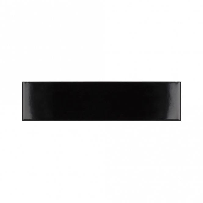 Evolution Negro Brillo (Costa Nova Black) 5cm x 20cm Wall Tile