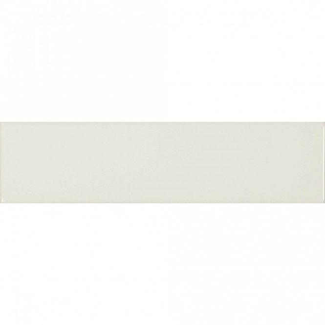 Evolution White Gloss 5cm x 20cm Wall Tile