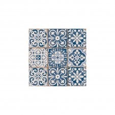 Faenza - A Blue 33cm x 33cm Wall & Floor Tile