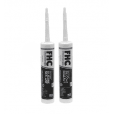 FHC Clear Sanitary S1000C Series Silicone Sealant - 2 Tube Deal