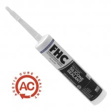 FHC Clear Sanitary S1000C Series Silicone Sealant