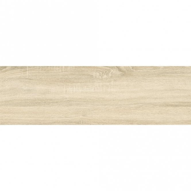Fine Wood Beige 20cm x 65cm Wood Effect Wall and Floor Tile