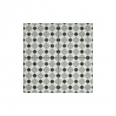 Firenze H-Line Grey Pre-Cut 45cm x 45cm Wall & Floor Tile