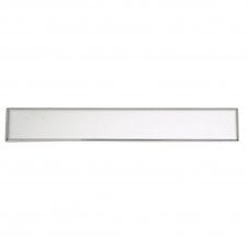 Flat Chrome Strip 3cm x 20cm Border Tile