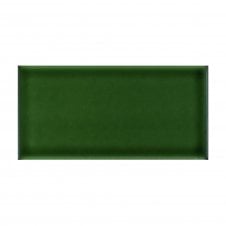 Flat Green Victorian 10cm x 20cm Wall Tile