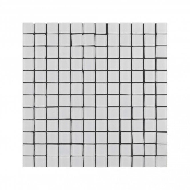 Glass Mosaic (Taco 2.3cm x 2.3cm) 30cm x 30cm Peel & Stick Mosaic Tile
